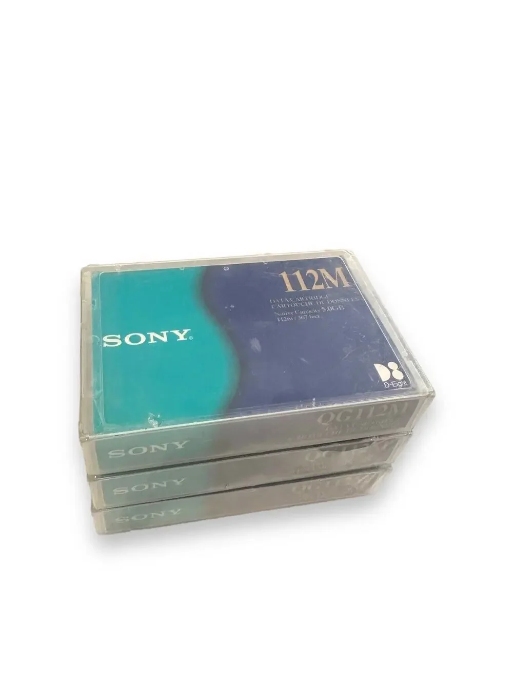 SONY Data Tape Cartridges QG112M 5.0GB 112M New Factory Sealed Lot of 3
